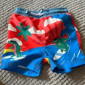 MiniBoden swim trunk